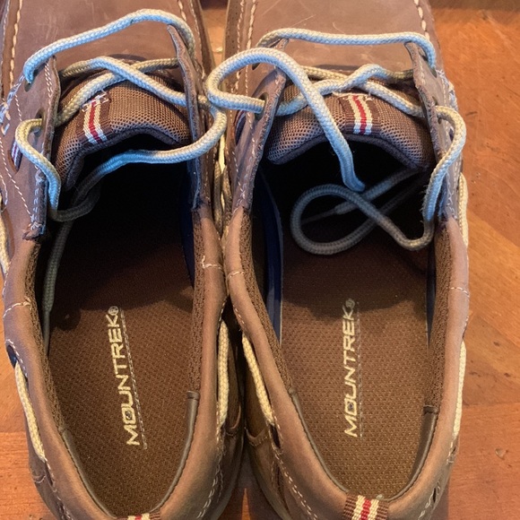 Mountrek Leather boat shoes size 10.5 - Picture 5 of 6